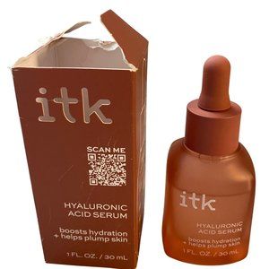 ITK Hyaluronic Acid Face Serum/ With Hyaluronic Acid + Squalene 1fl oz